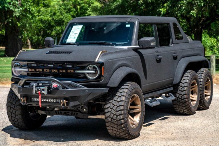 ford bronco 6x6 front