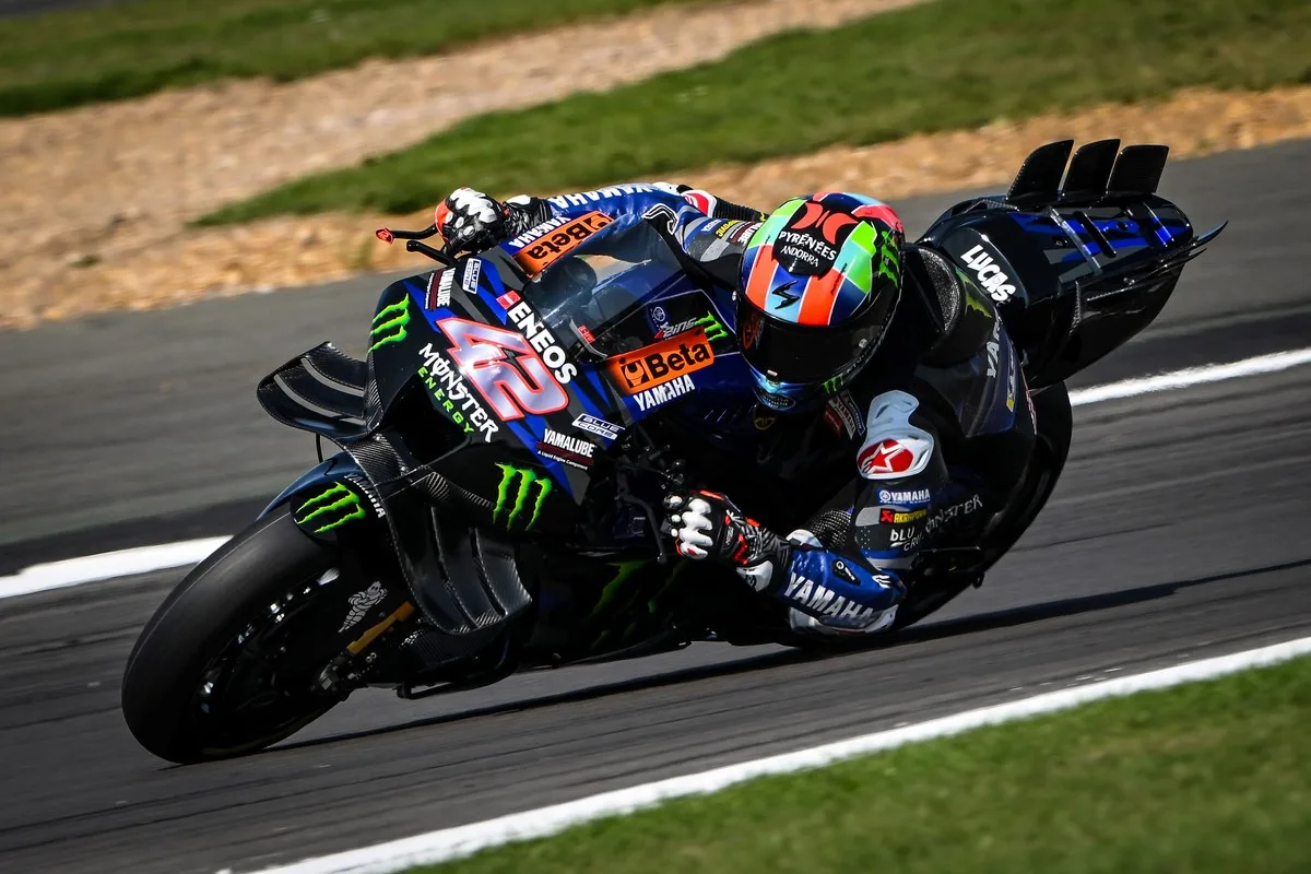 Alex Rins Yamaha Racing MotoGP Silverstone 2024