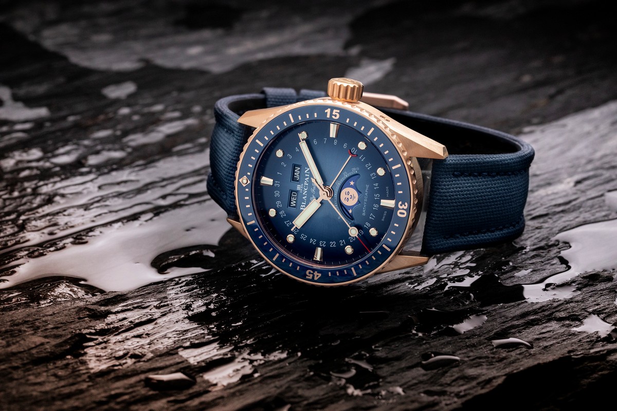 Blancpain Fifty Fathoms Bathyscaphe in oro rosso