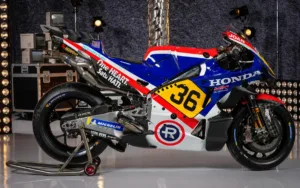 Livrea retro Honda MotoGP