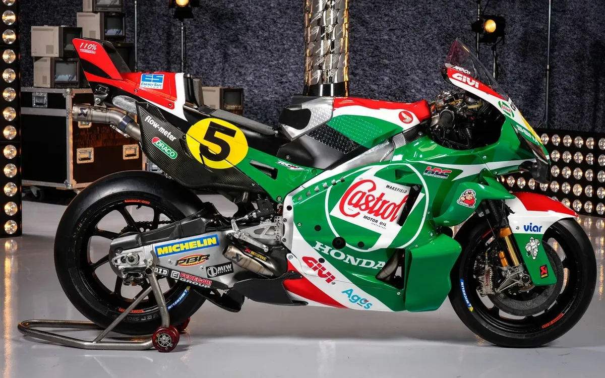 Livrea retro LCR Honda Castrol