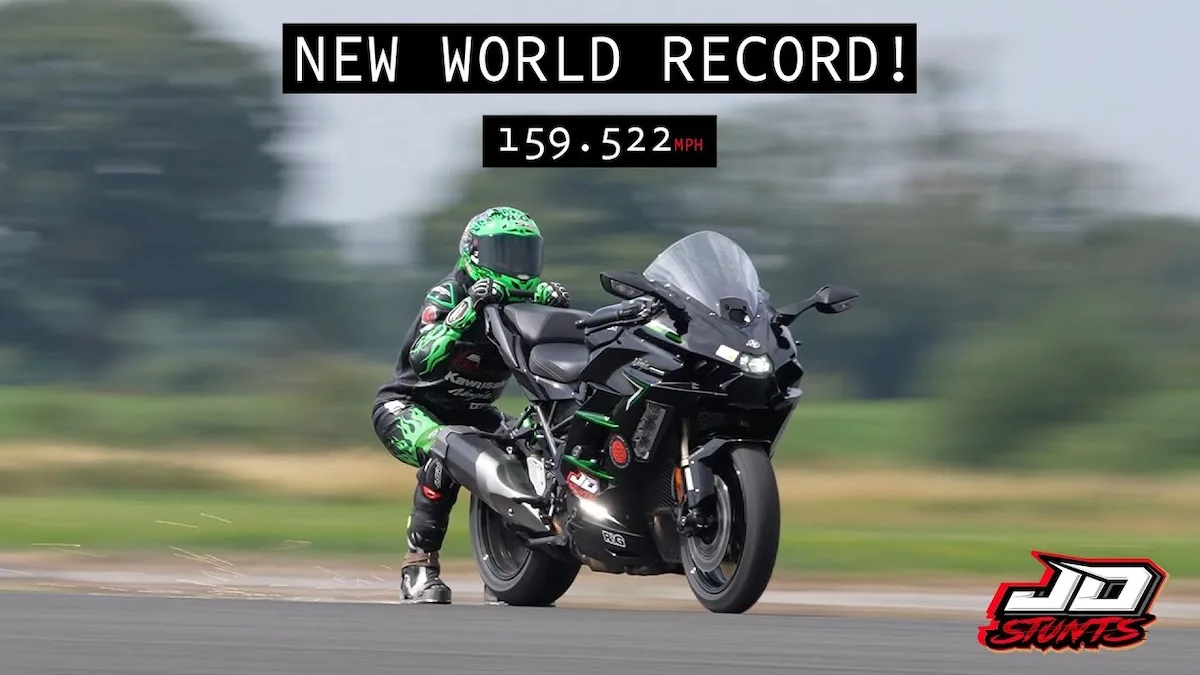 kawasaki record speed