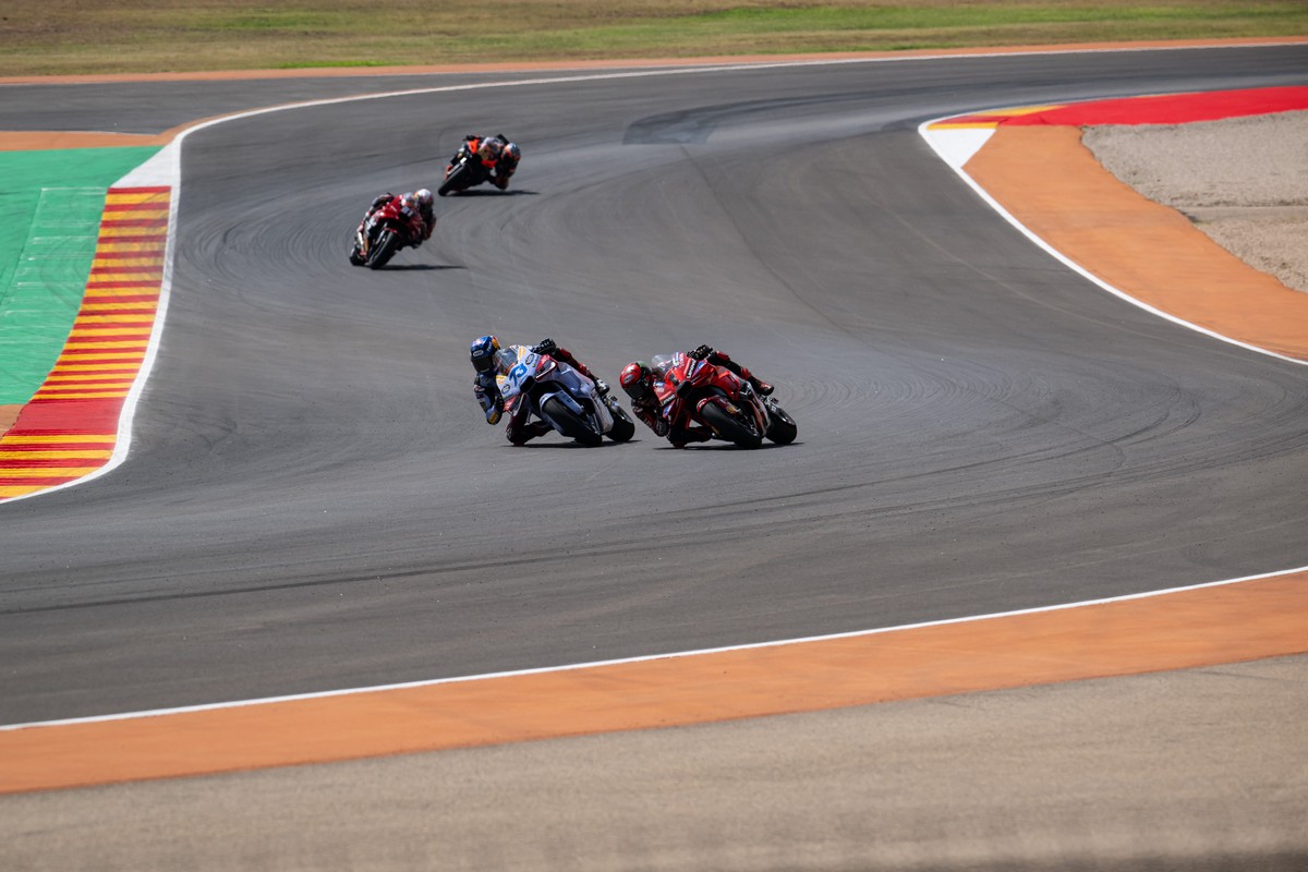 Incidente Bagnaia-Marquez Aragon