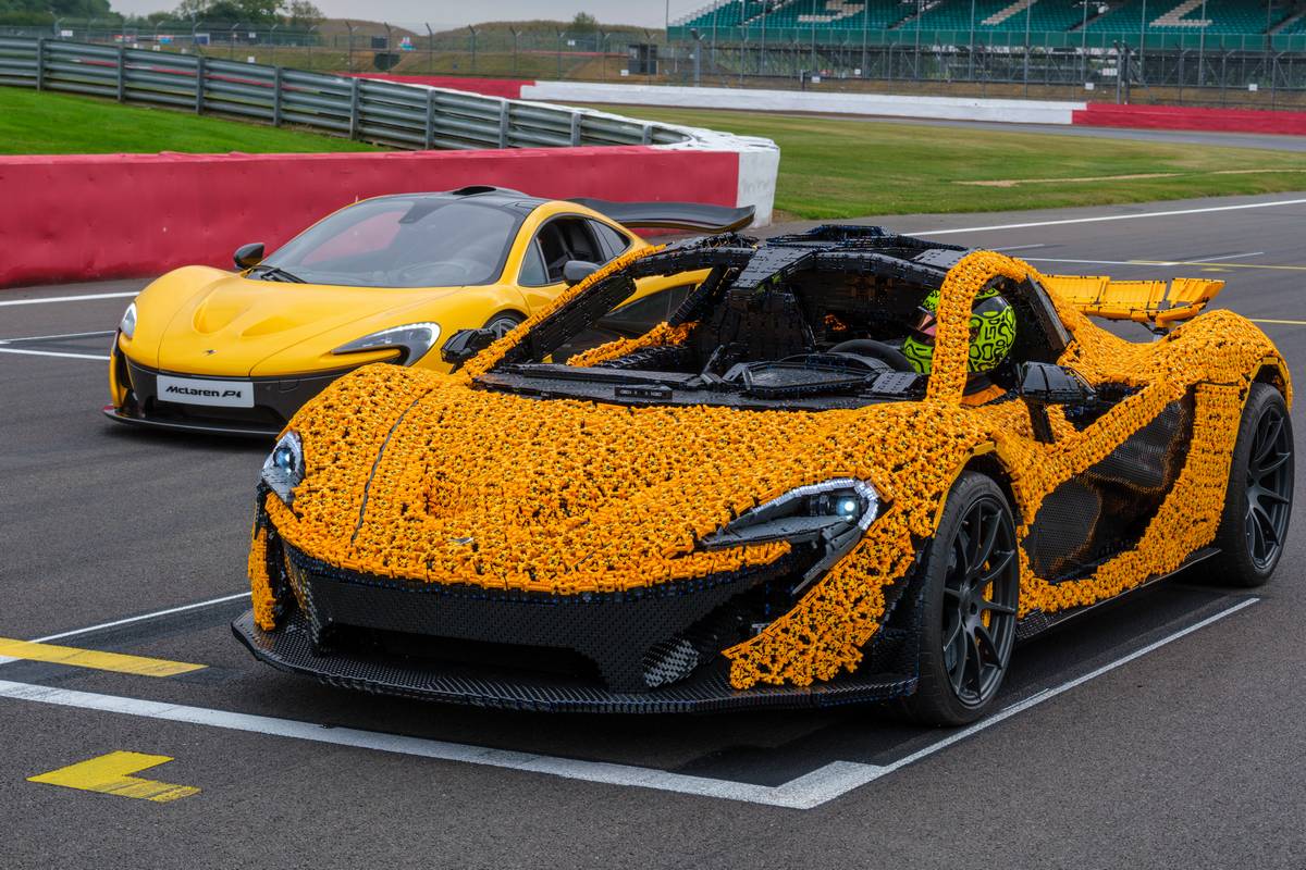 Lando Norris McLaren P1 Lego Technic