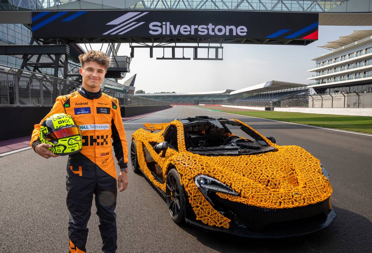 Lando Norris McLaren P1 Lego Technic