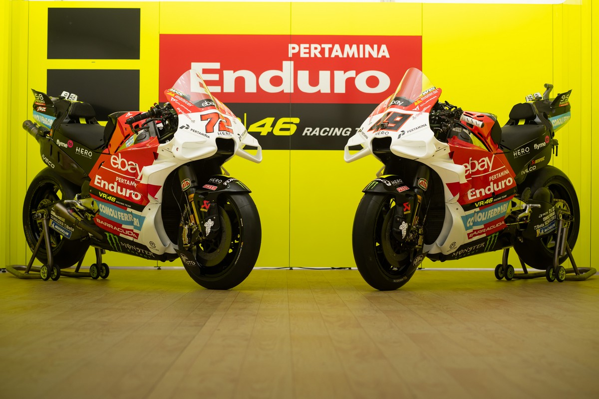 Pertamina Enduro VR46 Racing Team Livrea Mandalika