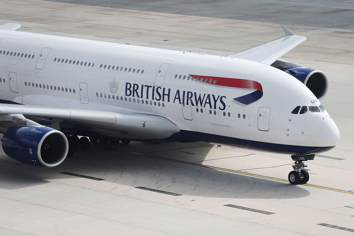 british airways airbus a380