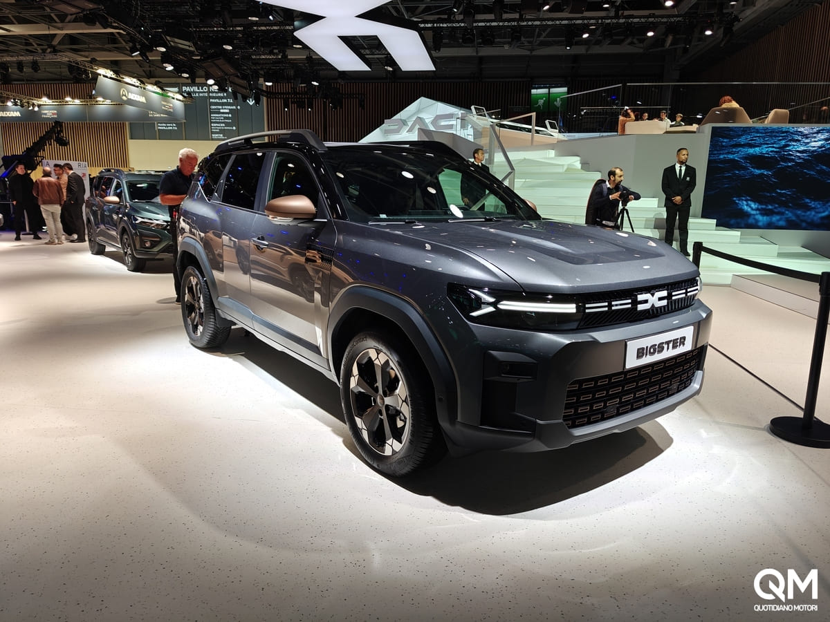 Dacia Bigster al Salone di Parigi 2024 – Foto Live