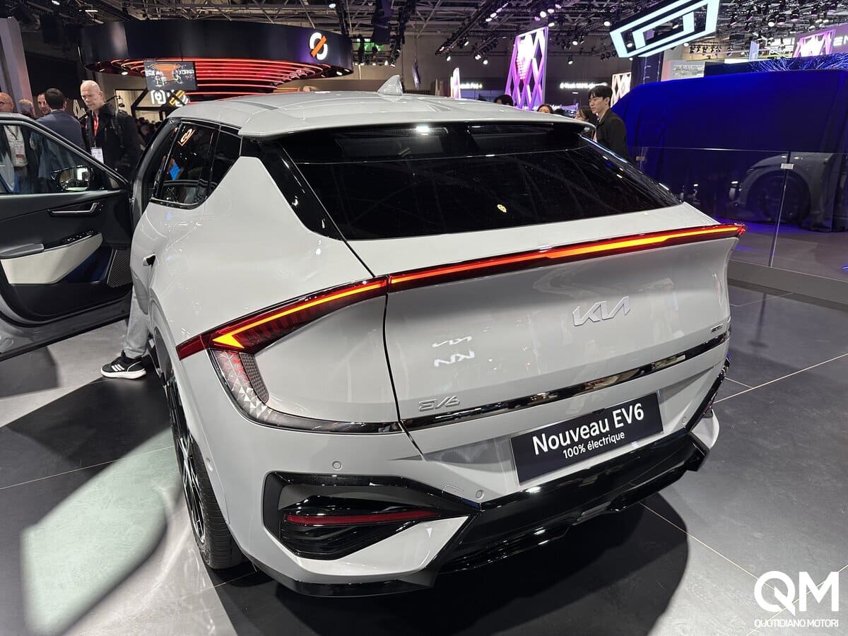 Kia EV6 Restyling Salone Parigi 2024