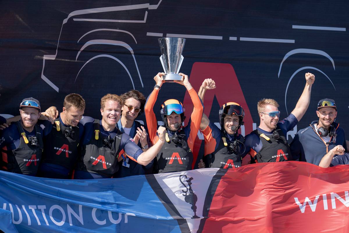 Louis Vuitton Cup 2024 vince Ineos Britannia