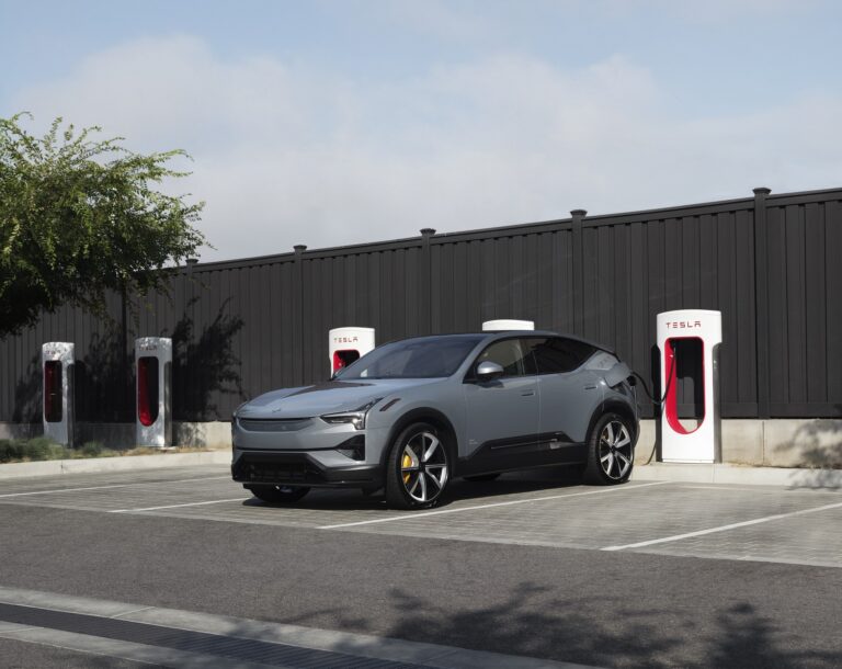 Polestar Tesla Supercharger