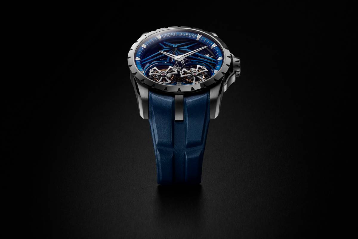 Roger Dubuis Excalibur Double Tourbillon Cobalt Chrome