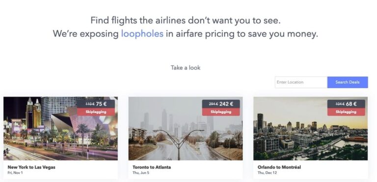 Skiplagged ti fa risparmiare sulle tariffe dei biglietti aerei, nonostante la causa di American Airlines