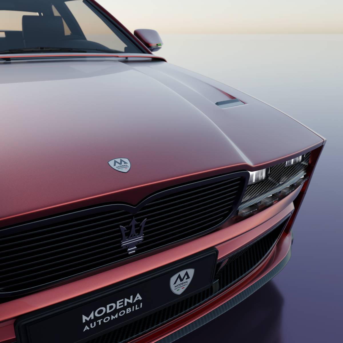 Maserati Biturbo Shamal Modena Automobili Restomod MA-01 