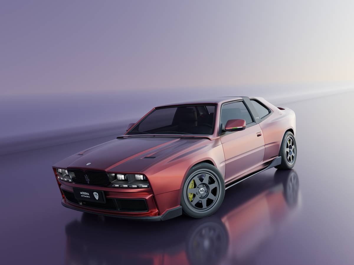 Maserati Biturbo Shamal Modena Automobili Restomod MA-01 