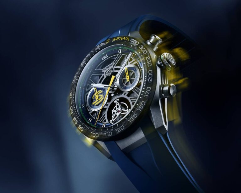 Tag Heuer Carrera Chronograph Tourbillon x Senna