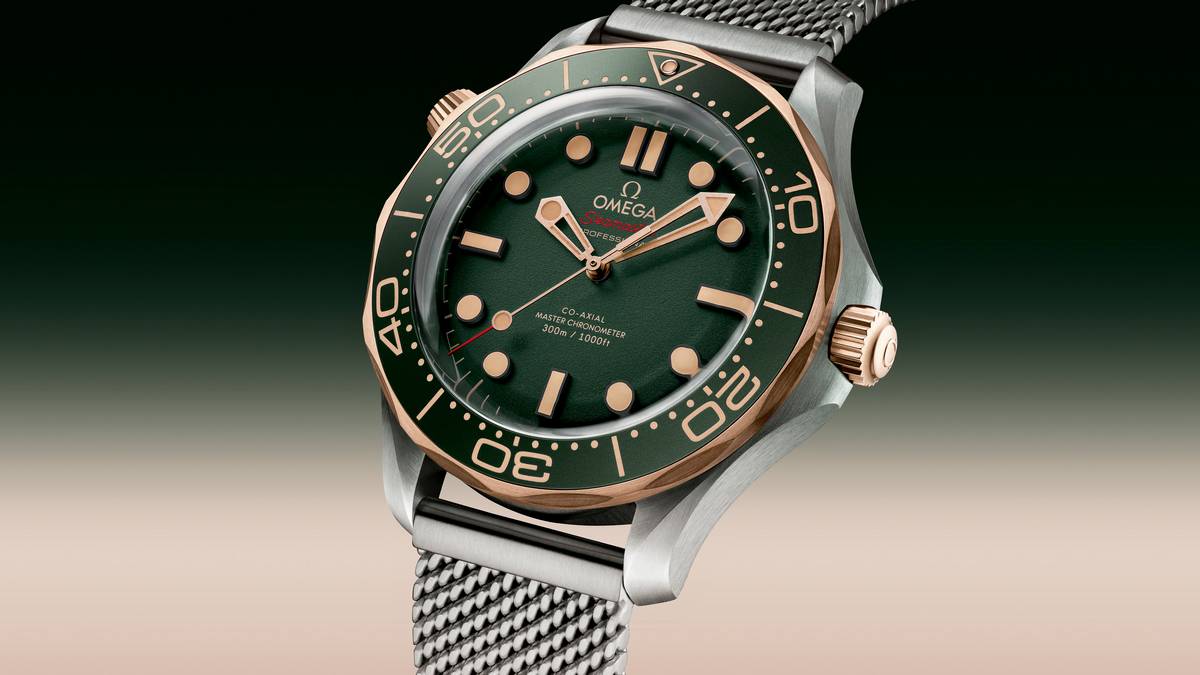 Omega Seamaster Diver 300M in titanio e Bronze Gold