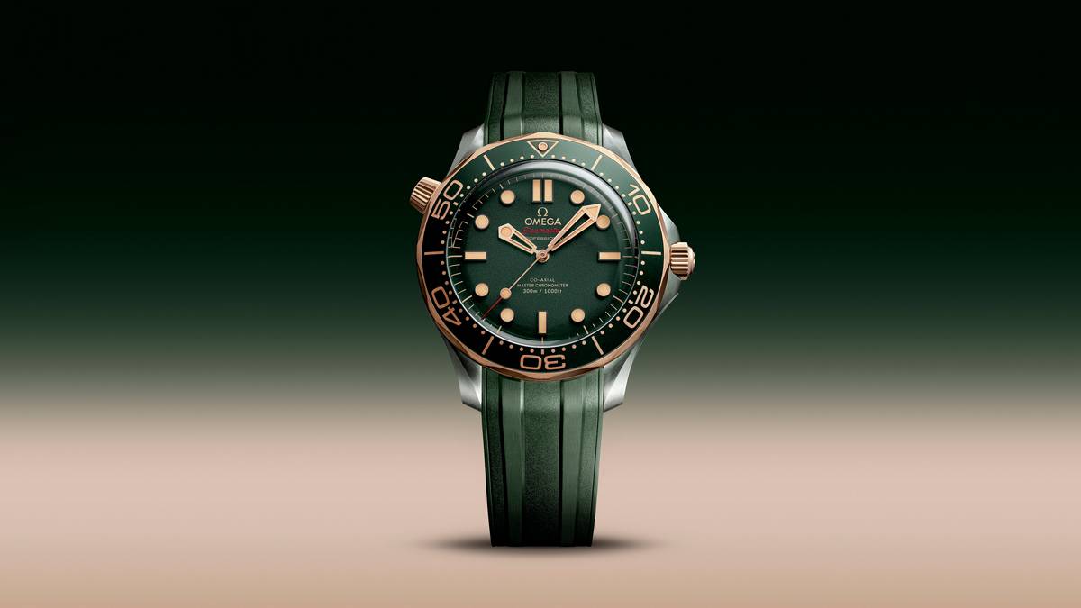 Omega Seamaster Diver 300M in titanio e Bronze Gold