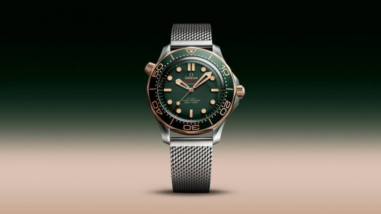 Omega Seamaster Diver 300M in titanio e Bronze Gold